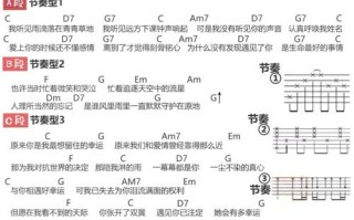 吉他谱如何弹唱小幸运_小幸运吉他谱教学视频