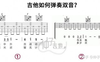 吉他如何同时弹两根弦_吉他如何一次弹两个音