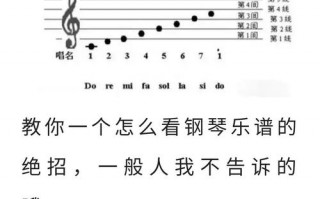 如何快速认识钢琴谱（怎样认钢琴谱）