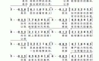 主我如何报答你和弦简谱 主啊我如何报答简谱