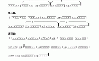 小军鼓鼓谱口诀怎么念 小军鼓鼓谱如何看