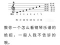 怎么识钢琴谱入门教程视频-如何识钢琴谱视频教程