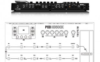 line6HD500如何切换踏板_hd500x踏板怎么切换exp1