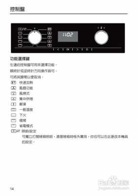 烤箱的功能图标是什么意思 烤箱上的功能图标都是什么-第1张图片-乐清光明电器科技有限公司