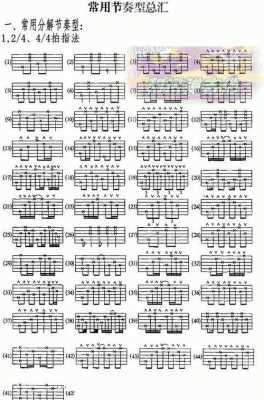 吉他 节奏型 吉他节奏型如何理解-第3张图片-乐清光明电器科技有限公司
