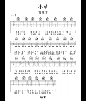 吉他弹小草怎么弹-第1张图片-乐清光明电器科技有限公司