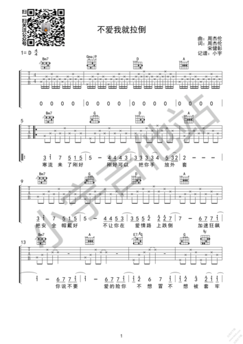 如何可以不爱他吉他谱（如何可以不爱她歌词）-第1张图片-乐清光明电器科技有限公司