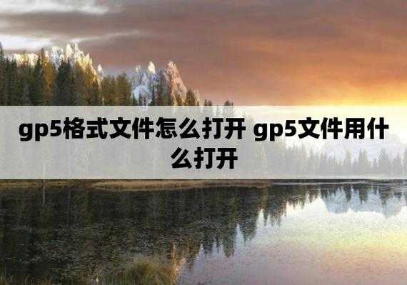 怎么打开gp5文件 .gp5文件如何打开-第1张图片-乐清光明电器科技有限公司